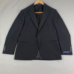 Polo Ralph Lauren Mens Barathea peak Tuxedo jacket 42s Tailored fit NWOT Italy